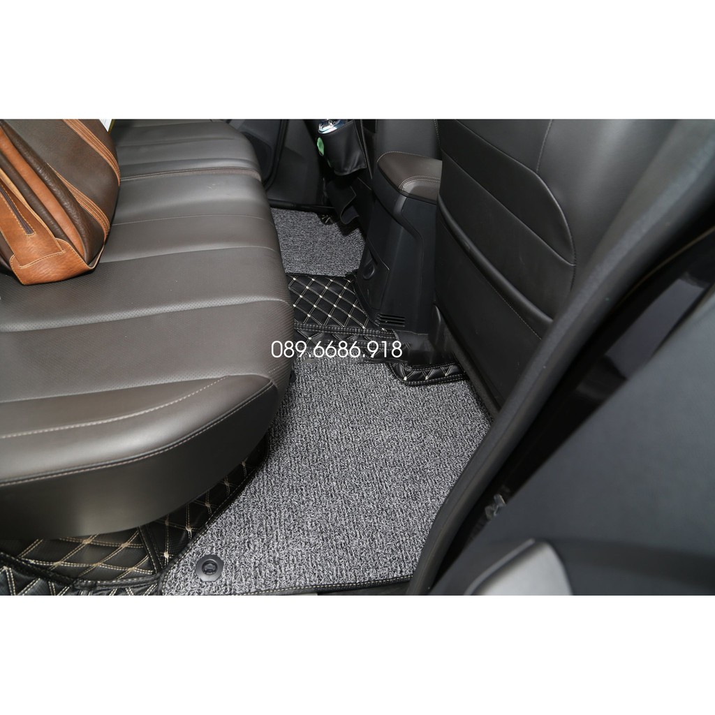 Thảm lót sàn ô tô 5D,6D Chevrolet Colorado - Lót sàn da xe 5 chỗ - Kèm rối chống bẩn, Sạch sẽ - Sang Trọng