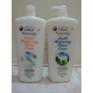 Sữa tắm dê dưỡng ẩm LEIVY NATURALLY 1150ml
