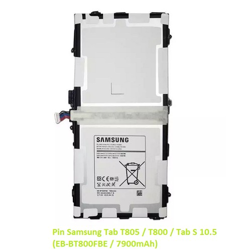 Pin Samsung Tab S 10.5 T805 / T800 - PIN T805 / T800 / Tab S bảo hành đổi mới