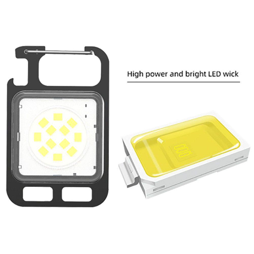 GOGOUP Móc Khóa Đèn Led Mini Đa Năng