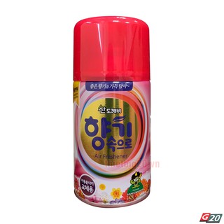 Bình Xịt Khử Mùi Xe Ô Tô, Phòng Ốc Hương Cà Phê Hàn Quốc Sandokkaebi - 300ml