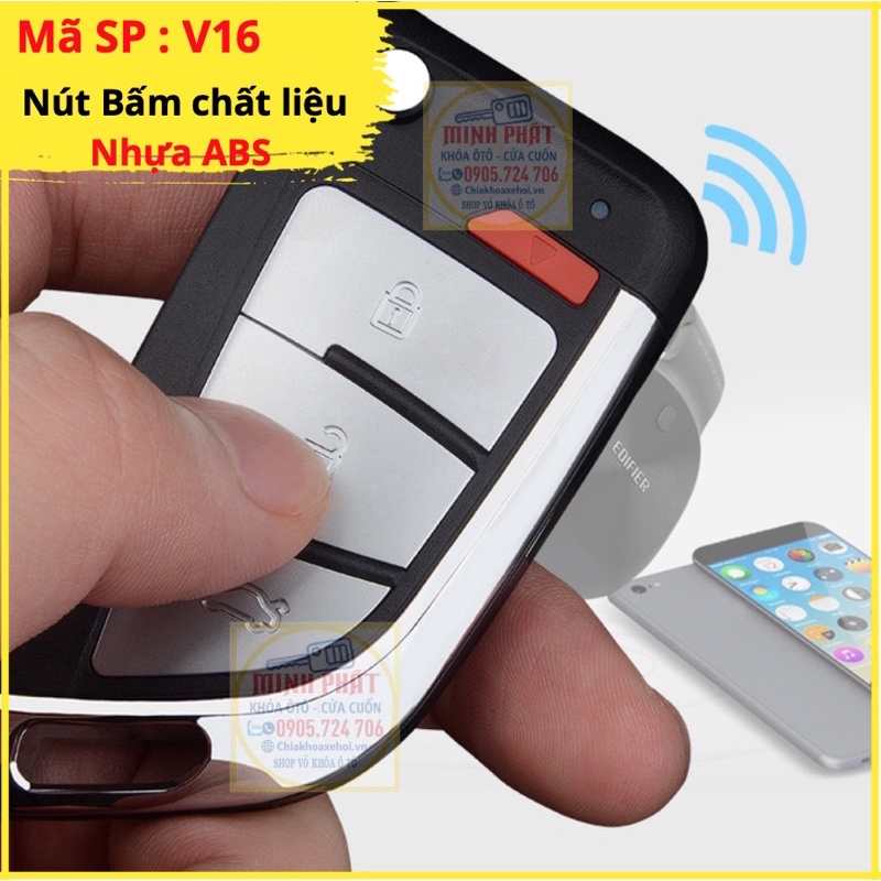 Chìa Khoá Remote xe Ô tô Ford Focus, Fiesta