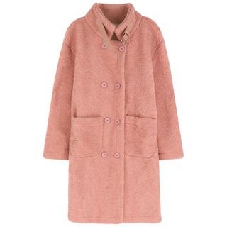 Áo khoác len lông cừu cổ tàu [ Freesize ]