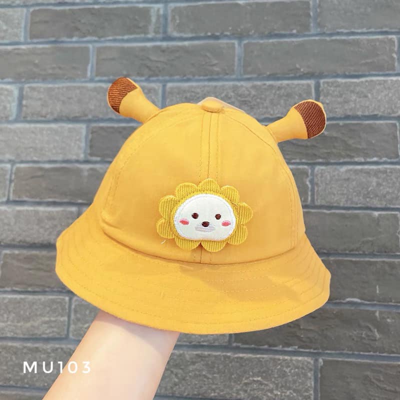 Mũ rộng vành sư tử có dây - MU103