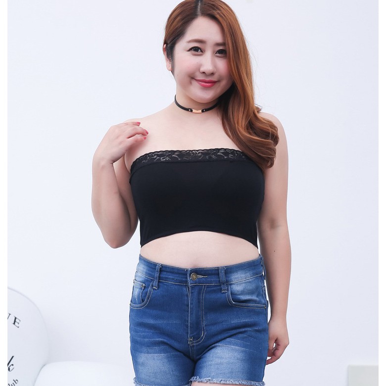 Áo ống viền ren quyến rũ dành cho các quý cô | BigBuy360 - bigbuy360.vn