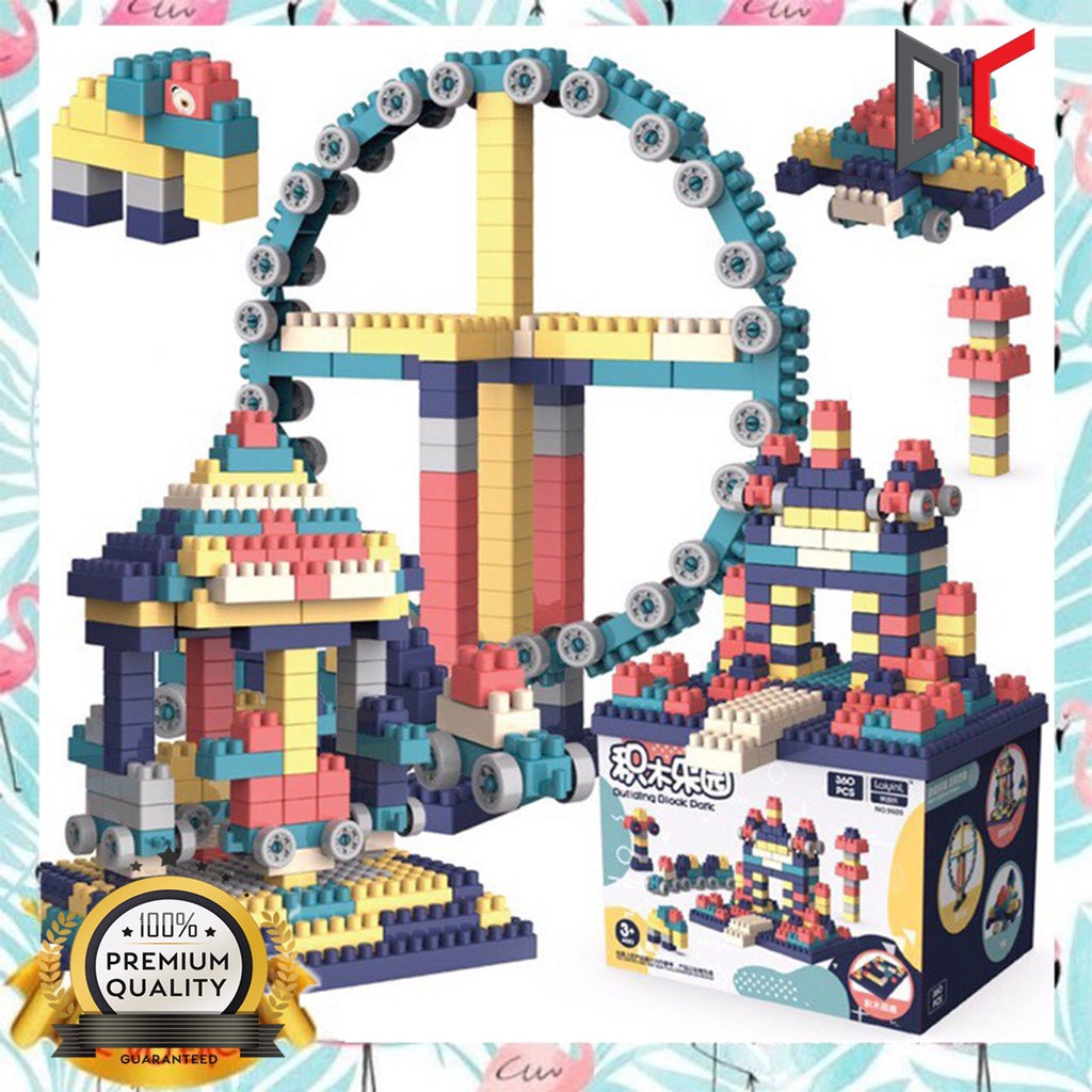 Đồ Chơi Xếp Hình 520 Chi Tiết CAO CẤP, Đồ Chơi Xếp Hình Lego Thông Minh Cho Bé không phai màu DC-SHOP