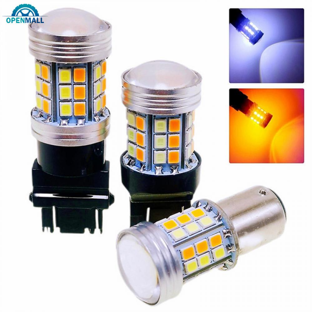 Đèn Tín Hiệu Hai Màu 1157 BAY15D/7443 T20/3157 T25 2835 45SMD Cho Xe Ô Tô