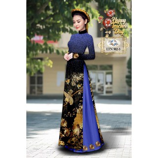 VẢI ÁO DÀI IN 3D