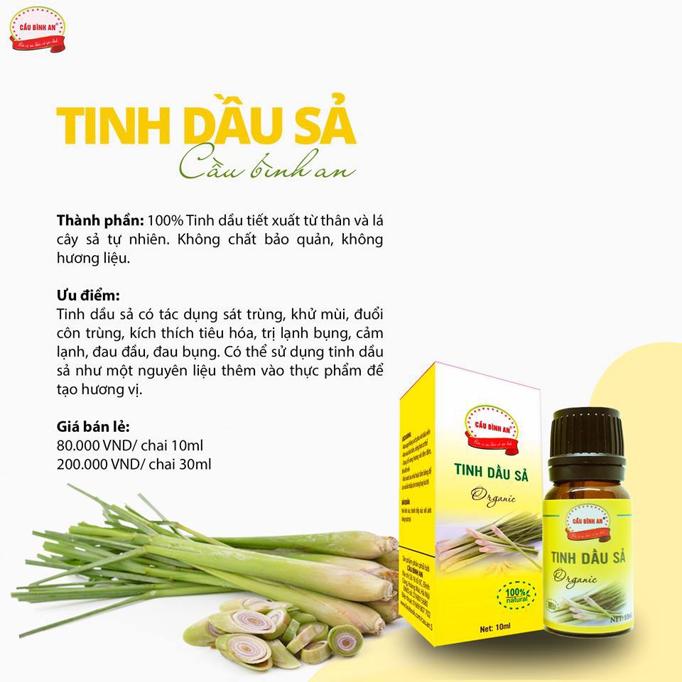 TINH DẦU SẢ-CẦU BÌNH AN-DƯƠNG TPHCM