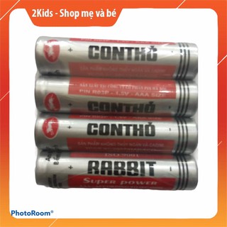 Pin con thỏ R03P-AAA-SIZE-1.5v-vỉ 4 viên