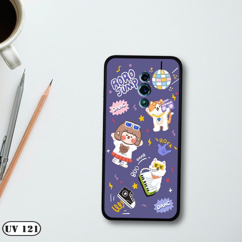 Ốp lưng điện thoại Oppo Reno - lưng nhám viền dẻo