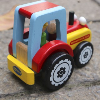 Đồ chơi gỗ Winwintoys Xe máy cày 63302