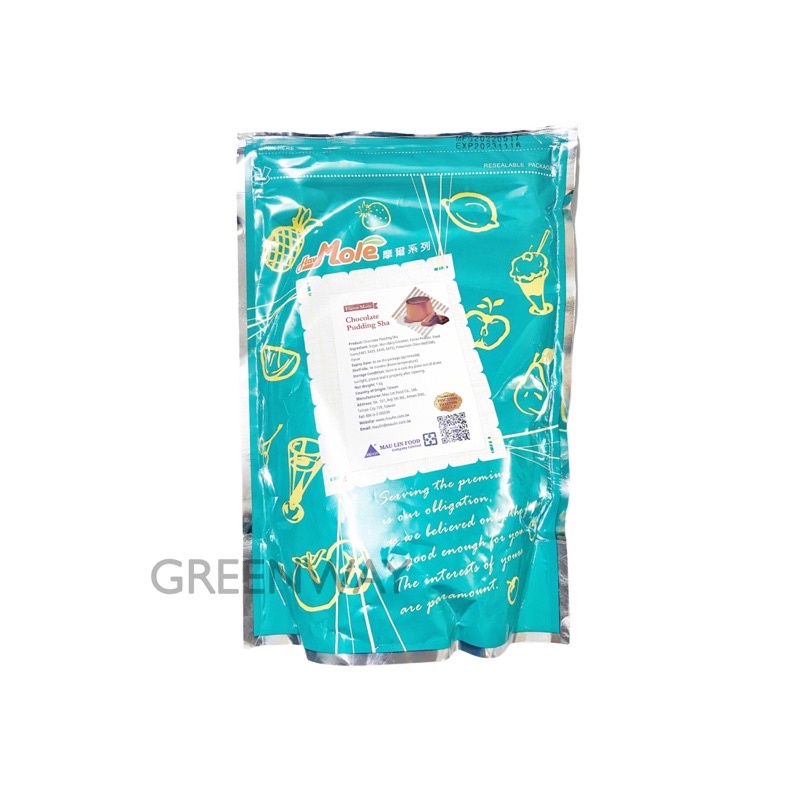 Bột pudding Mau Lin Mole các vị Trứng, Socola, Khoai môn túi 1kg