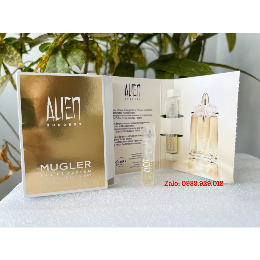 Mẫu thử Vial nước hoa Nữ Thierry Mugler Alien Goodess