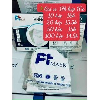Hộp 10c khẩu trang n95 ko van