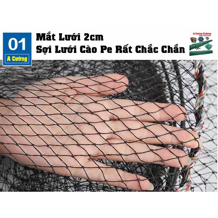 Lồng Lò Xo Bắt Cua, Ếch, Rùa, Ba Ba, Nhái [ A Cường Fishing ]