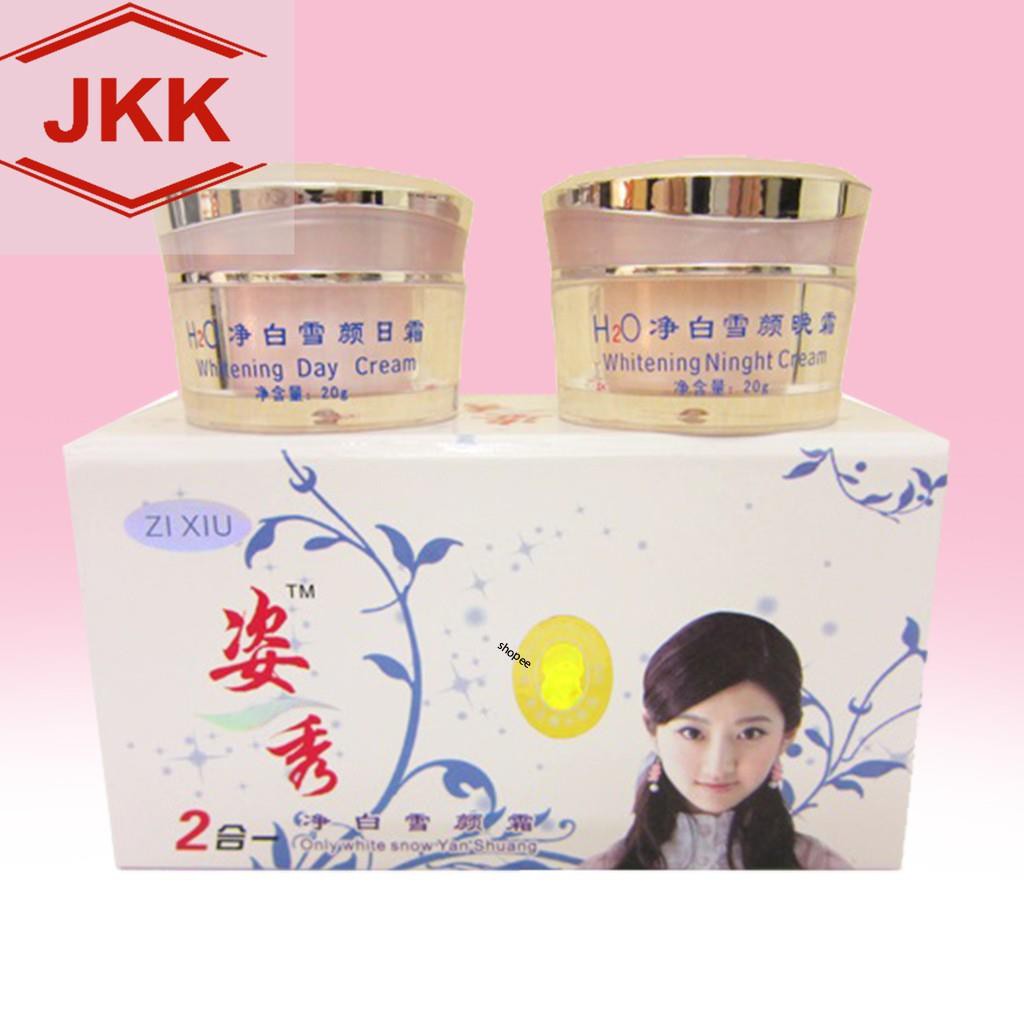 Kem H2O (2in1), mỹ phẩm H2O trắng da, sạch nám, tàn nhang, kem dưỡng trắng da