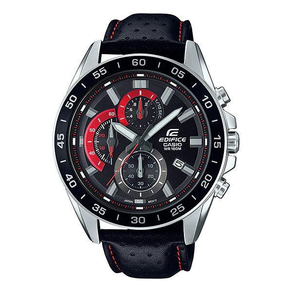 Đồng hồ nam dây da chính hãng Casio EDIFICE EFV-550L-1AVUDF