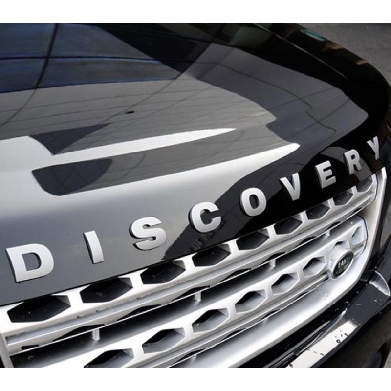 Decal tem nổi cứng chữ DISCOVERY cao cấp dán xe ô tô, chống thấm nước, chống bay màu