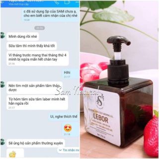 [Sam Natural] Sữa tắm chống cảm thư giãn Lebor