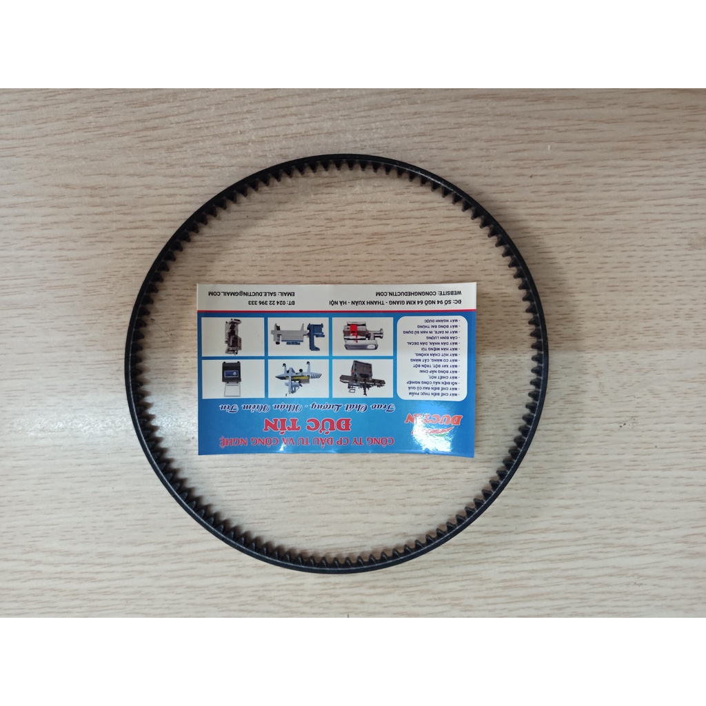 Dây cuaroa răng cưa Đức Tín dùng cho máy hàn miệng túi liên tục FR900, LD900, SF150, DBF900, FR770