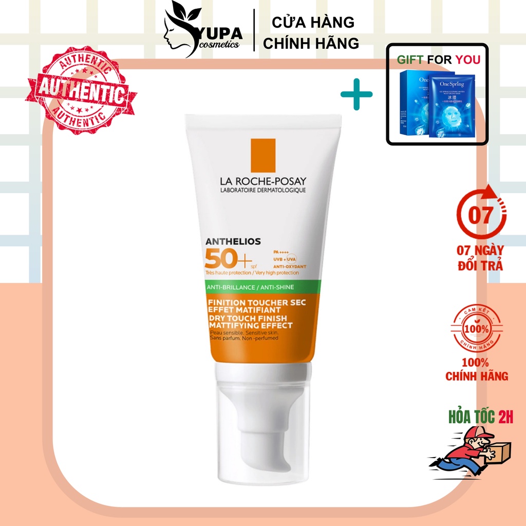 Kem Chống Nắng LA ROCHE POSAY Anthelios Anti-Shine Dry Touch Gel-Cream SPF 50+ Cho Da Dầu - YUPA.STORE