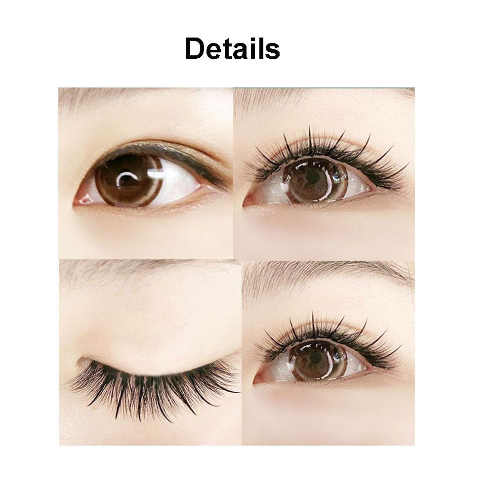 Hộp 60 Cụm Lông Mi Giả Thời Trang Lâu Trôi Tự Nhiên Không Cần Kích Ứng Cho Salon