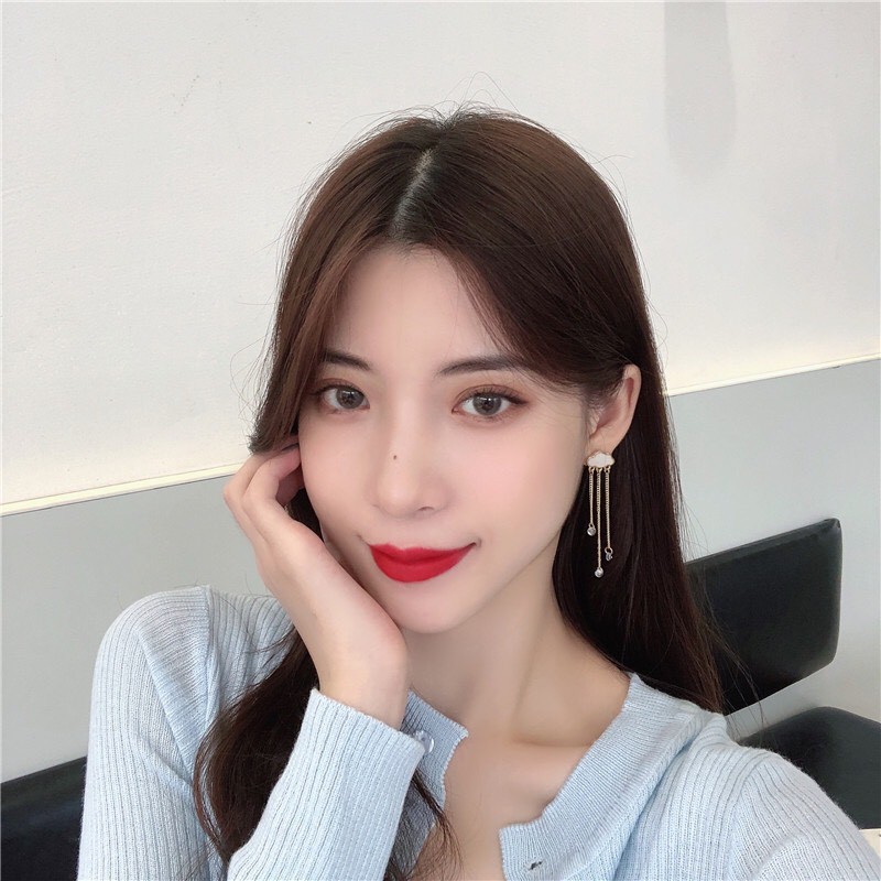 Khuyên tai tua rua đám mây xinh xắn KA84 Mayconner