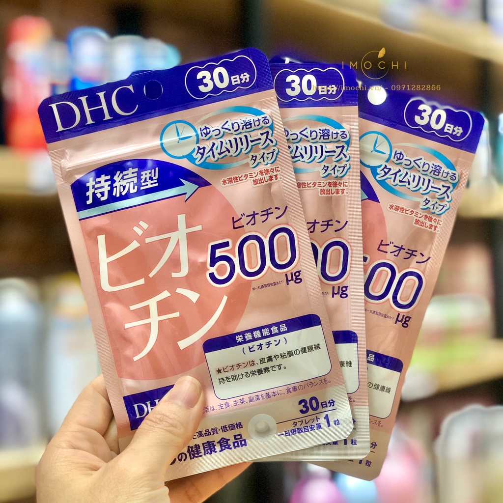 Viên Uống Mọc Tóc Biotin DHC Nhật Bản 30 Ngày