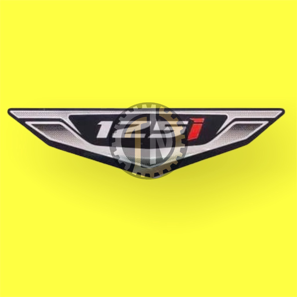 Tem giấy chữ 125i xe Click chính hãng - 1 CHỮ