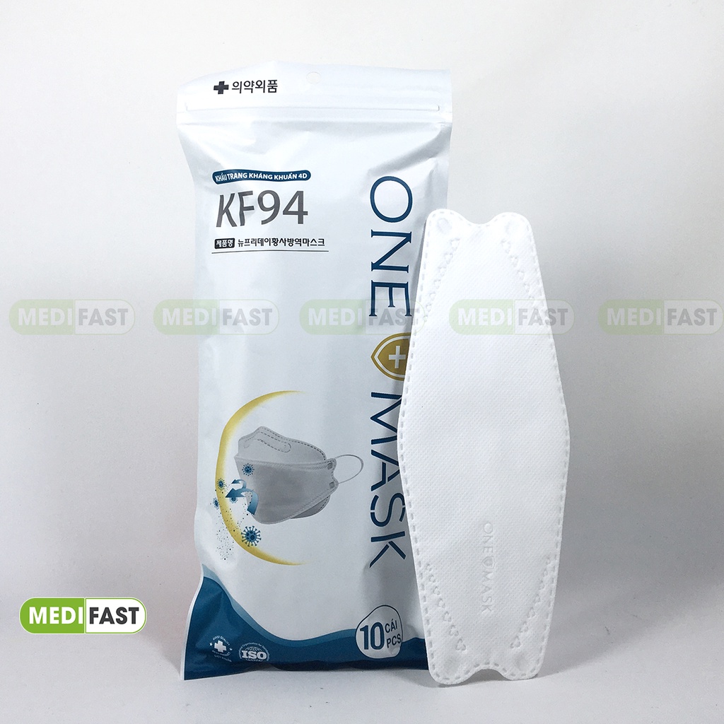 Khẩu trang 4D mask model kf94 4 lớp chống dịch , phòng chống bụi bẩn, không khí ô nhiễm lên tới 94%
