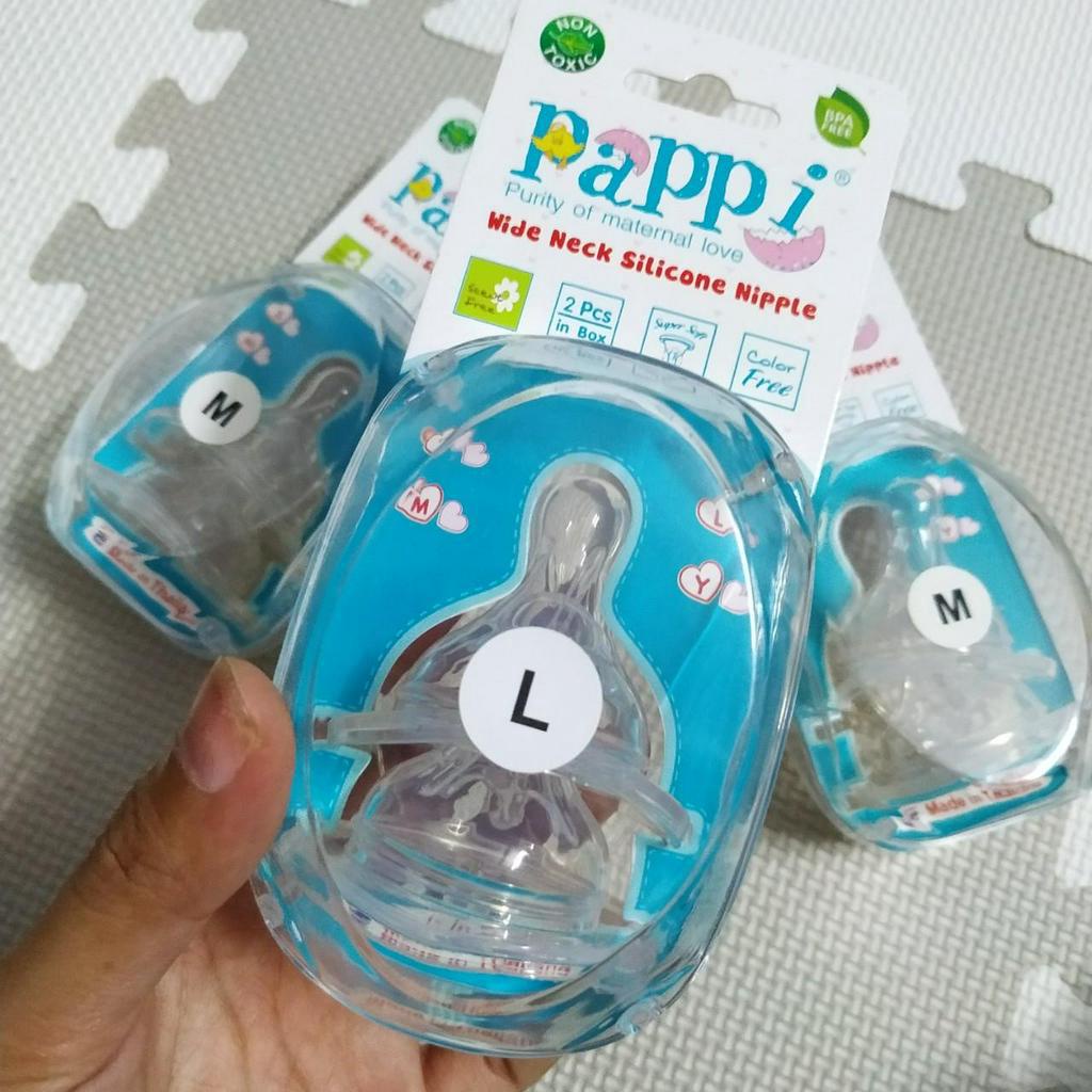 Núm Ti Cổ Rộng Siêu Mềm Pappi size S, M, L