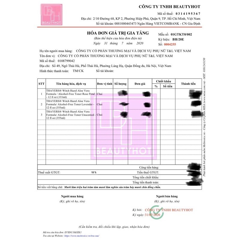 [355ml] Nước hoa hồng Thayers Alcohol Free Witch Hazel | BigBuy360 - bigbuy360.vn