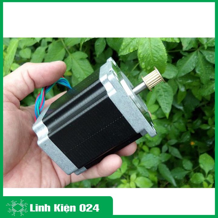 Động cơ bước 1.8 độ kích thước 57x76mm mô-men xoắn cao 1.2Nm