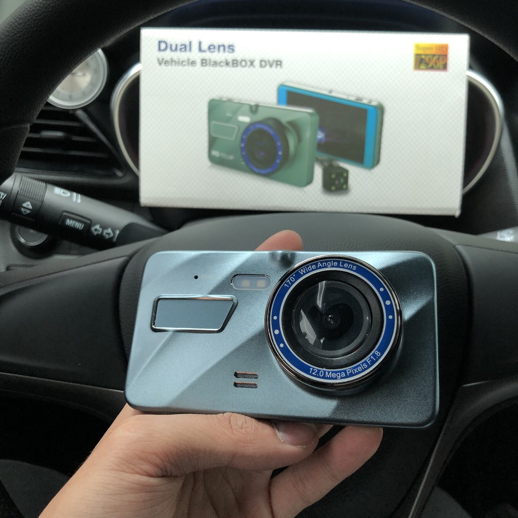 Camera hành trình ô tô A6 Plus và A4 Full HD Đèn LED,ghi hình trước sau, màn hình cảm ứng,thẻ nhớ 32G-HaNoi_Autoshop