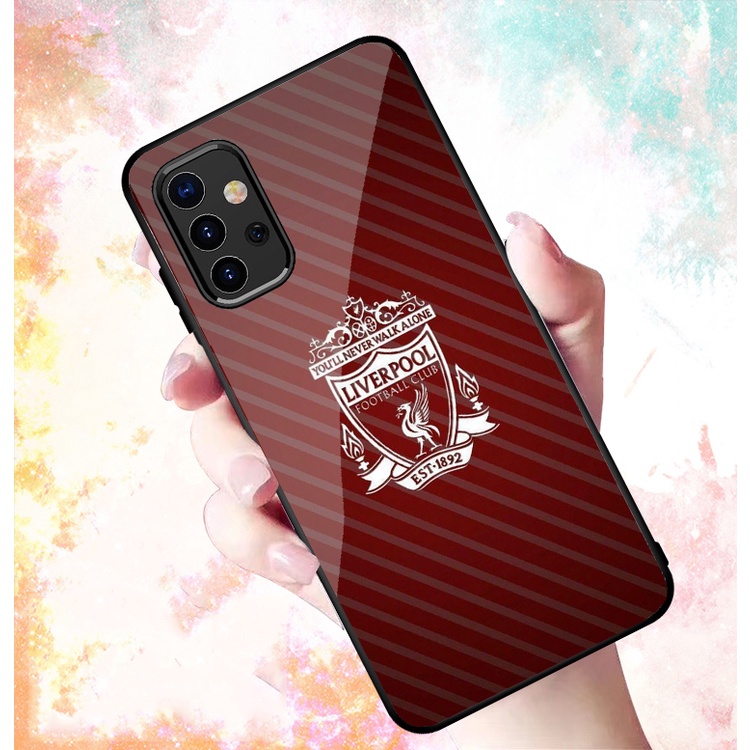 Ốp Lưng SAMSUNG GALAXY A32,A32 5G, A52, A52s 5G,A72,M52 5G mặt kính cường lực cao cấp In hình Câu Lạc Bộ Bóng Đá