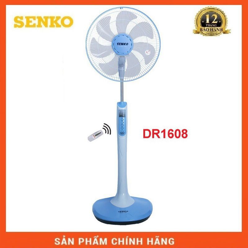 [Giá Hủy Diệt] Quạt cây có điều khiển từ xa Senko mã DR1608 bảo hành 24 tháng