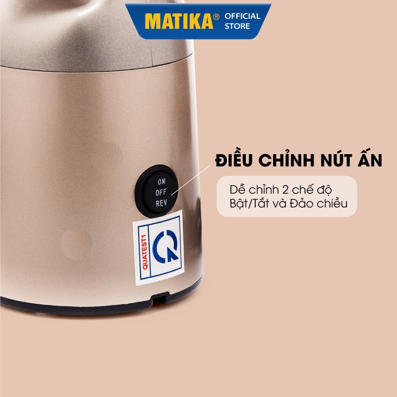 [Mã BMBAU300 giảm 10% đơn 499K] Máy Ép Chậm MATIKA 0.5L 150W MTK3235