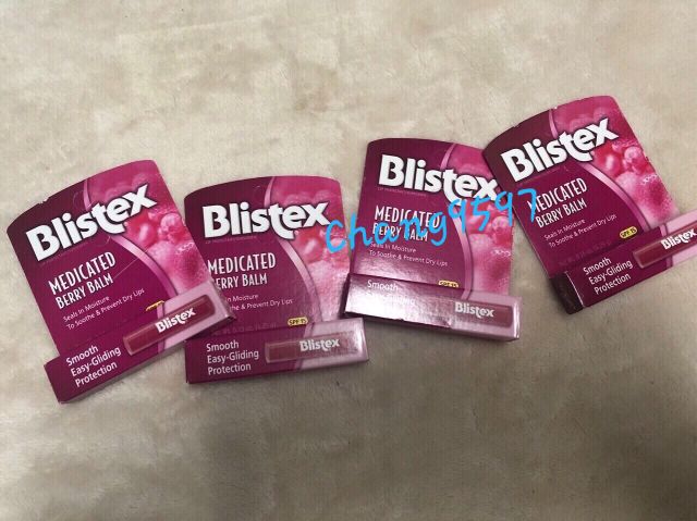 Son dưỡng môi Blistex Medicated Lip Balm hương dâu 4,25gr (USA)