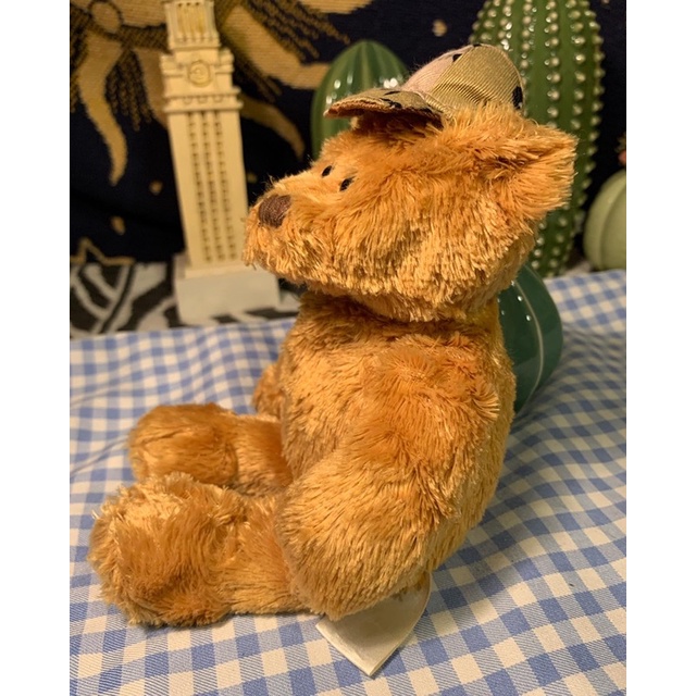 Gấu bông teddy bear vintage đội nón - thú nhồi bông đồ chơi dễ thương phong cách Âu mỹ