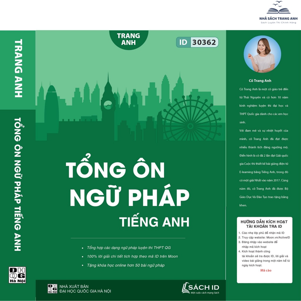 Sách - Tổng Ôn Ngữ Pháp Tiếng Anh (Cô Trang Anh)