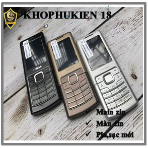 [Mã ELMS5 giảm 7% đơn 300K] Điện Thoại Nokia 6500 classic chính hãng Bộ Nhớ 1G Main zin, màn zin, vỏ mới [ BH12T ]