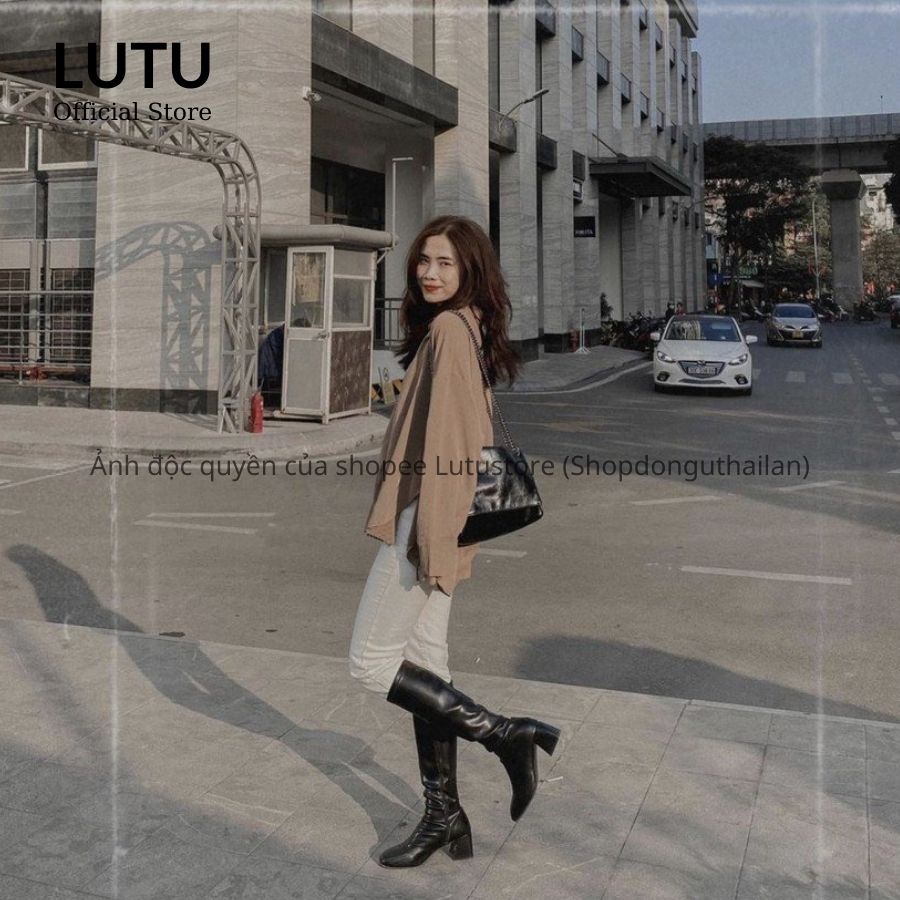 Áo Sơ Mi Cổ Đức Dài Tay Vạt Bầu Thắt Nơ Chất Lụa Trượt Tằm Siêu Mát