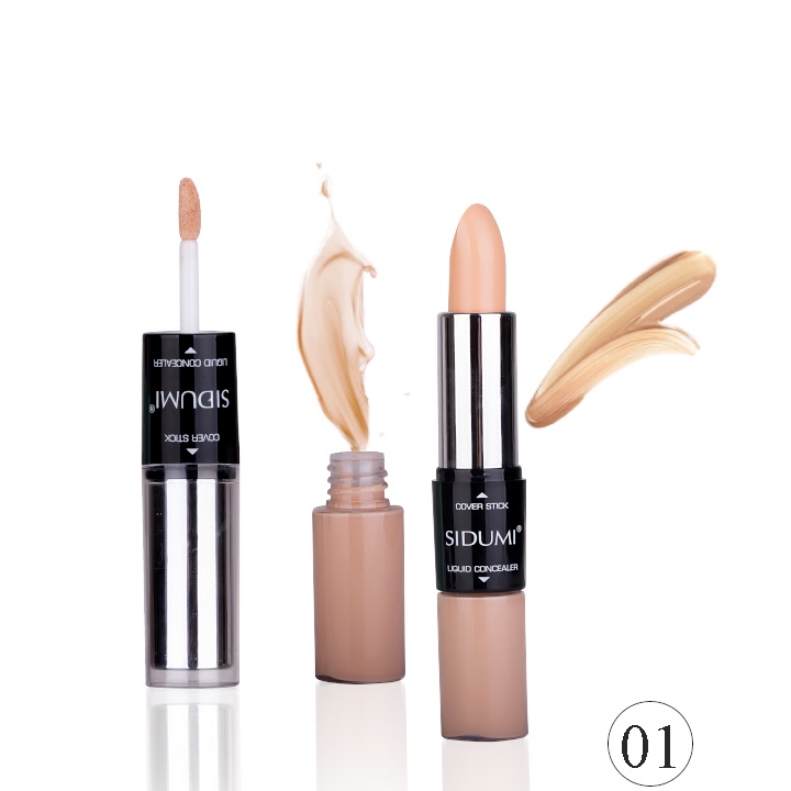 Kem che khuyết điểm Sidumi Cover Stick &amp; Liquid Concealer che phủ hoàn hảo chính hãng Hàn Quốc 20ml SDM CK305