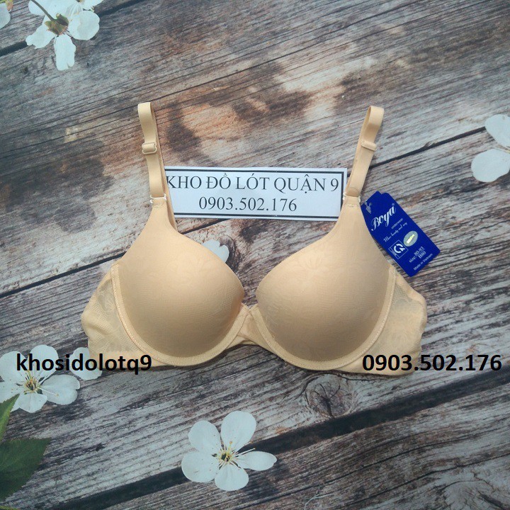 Áo lót nữ Boya gấm, mút vừa_Áo lót Boya gấm