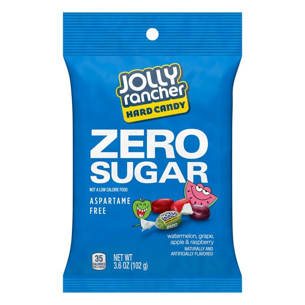 Kẹo trái cây không đường Jolly Rancher gói 70g - 102g - 172g/ USA, Sugar free, không Cholesterol, hà