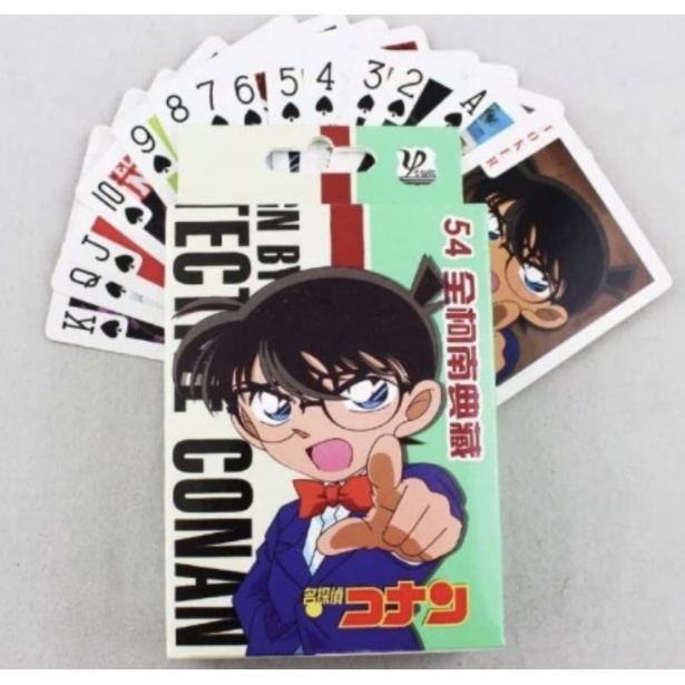 Hộp Bài Tây Thẻ Hình Nhật Vật Anime