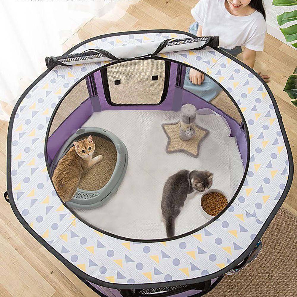 Lều Gắn Hàng Rào Chắn Cho Thú Cưng Chó Mèo LAYOR1