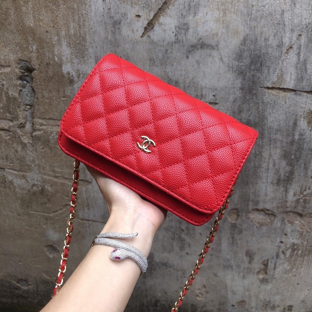 Túi chéo da sần siu đẹp