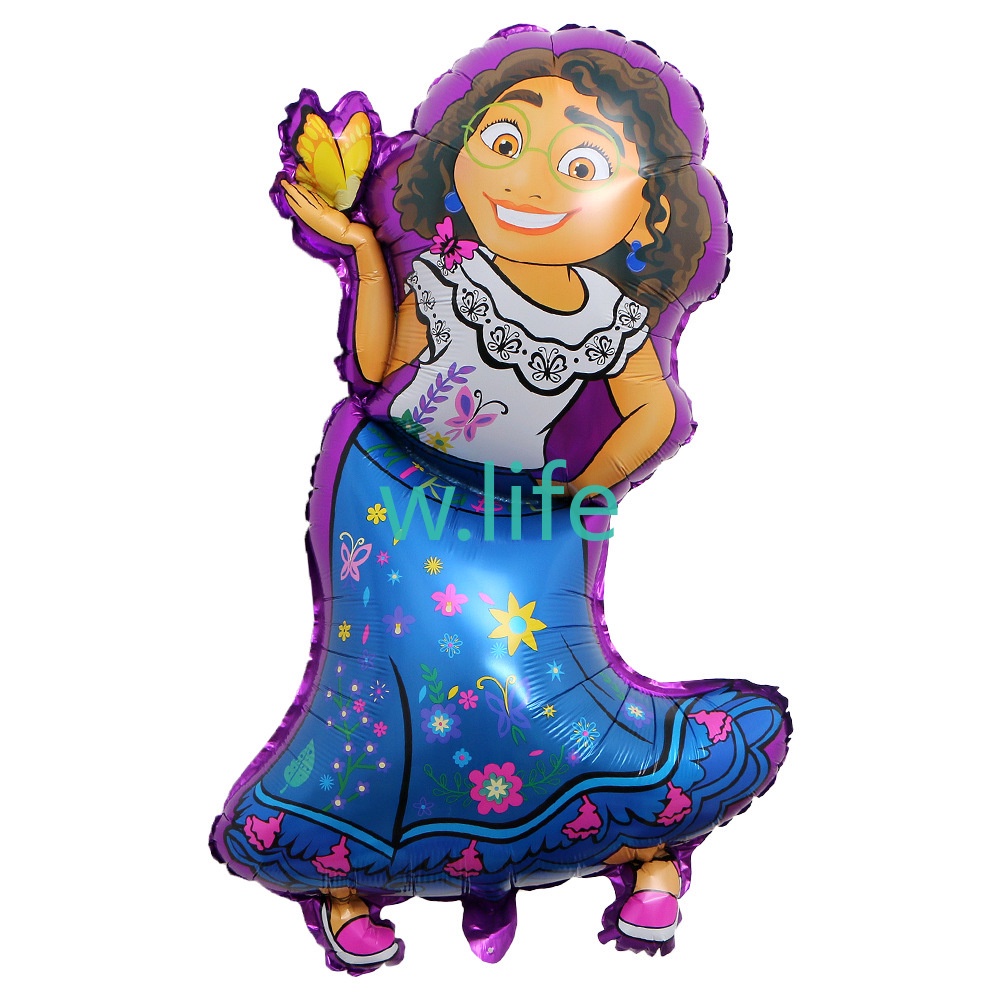 Bong Bóng Nhôm Hình Ngôi Nhà Công Chúa Mirabei Trang Trí Sự Kiện Sinh Nhật Cho Bé